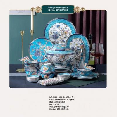 BỘ BÁT ĂN CAO CẤP DÀNH CHO 10 NGƯỜI
